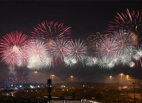 通州区焰火晚会